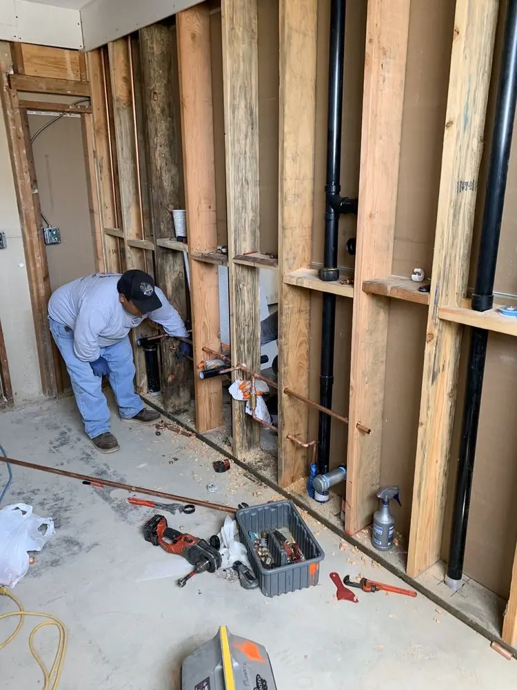 Commercial rough-in plumbing for Gas Line Repair in River East